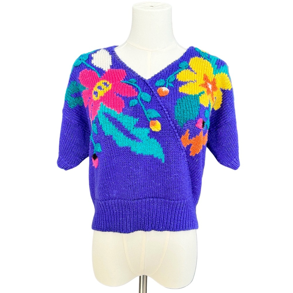 🌺🌼 Vintage Jaclyn Smith Sweater Knitted Women’s sz L